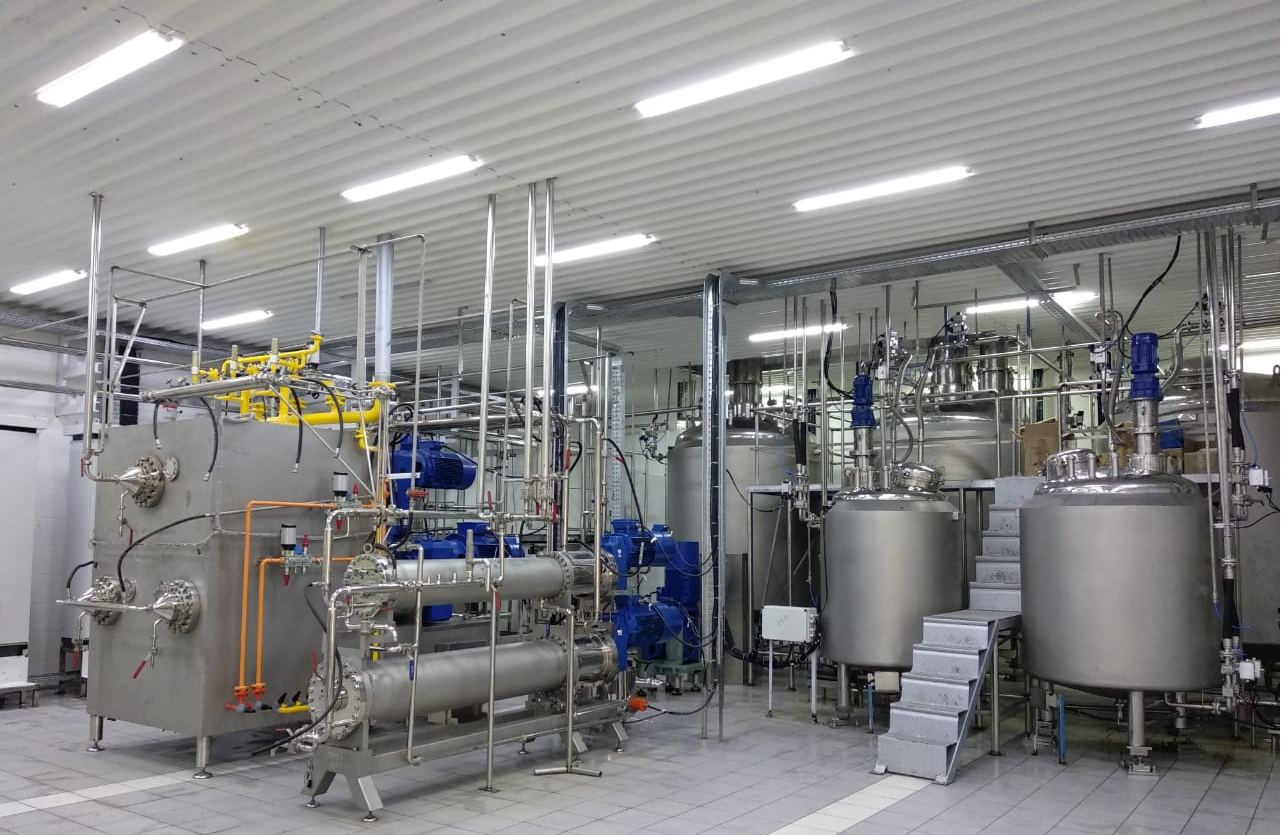 Site Picture of the Batching Section
